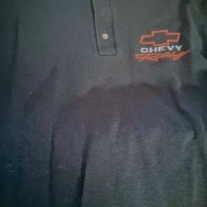 Black Chevy Polo Shirt for Men
